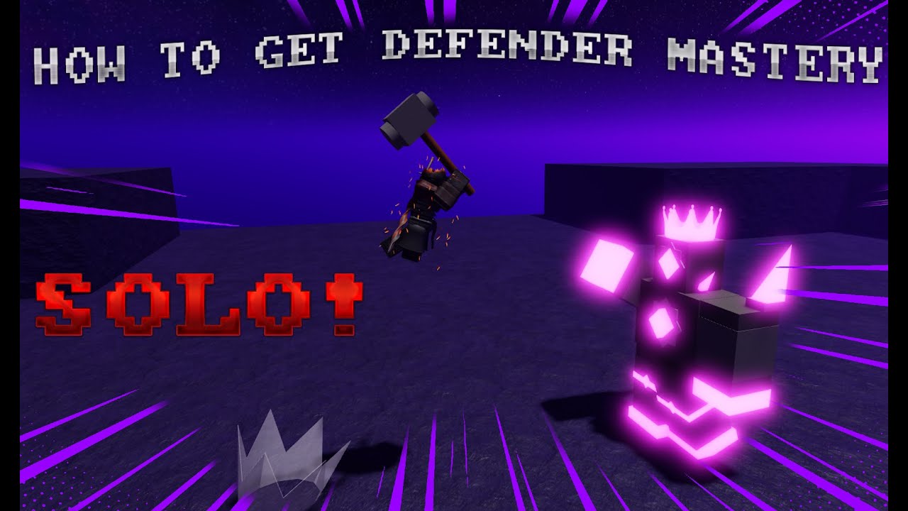 Ability Wars: How To Get Defender Mastery SOLO
