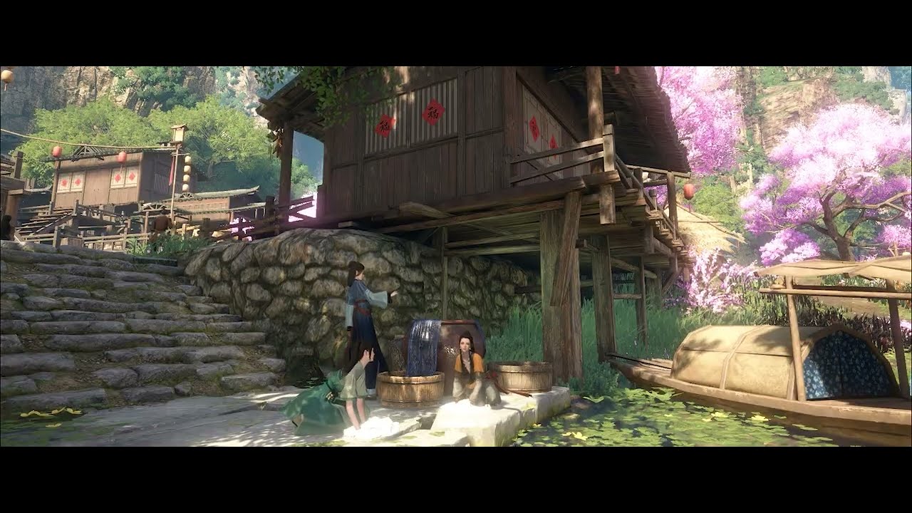 Sword of Justice (逆水寒) - Song of Silk-washing Stream (浣纱歌) [ซับไทย / ENG Sub] | เพลงซักผ้า