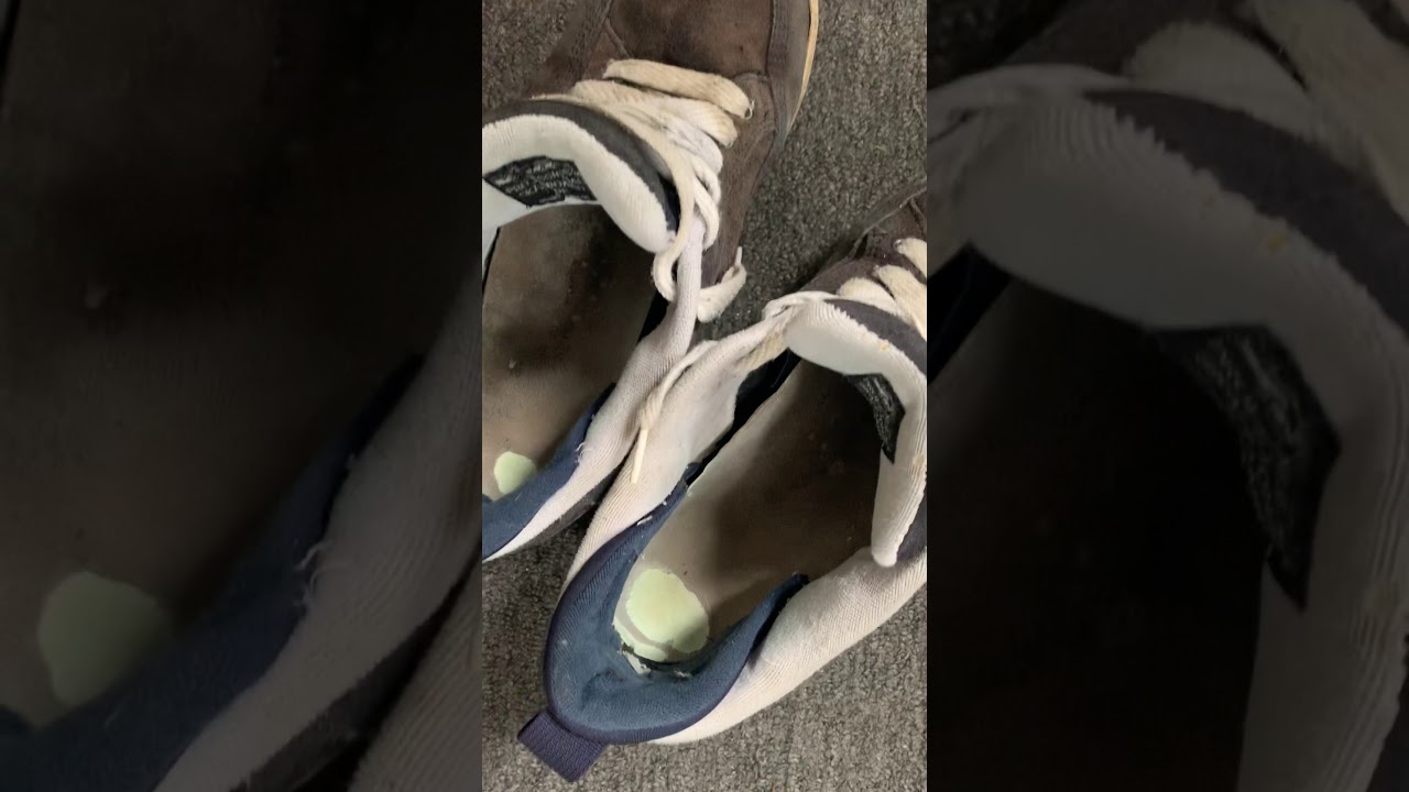Trashed Vans skate shoes