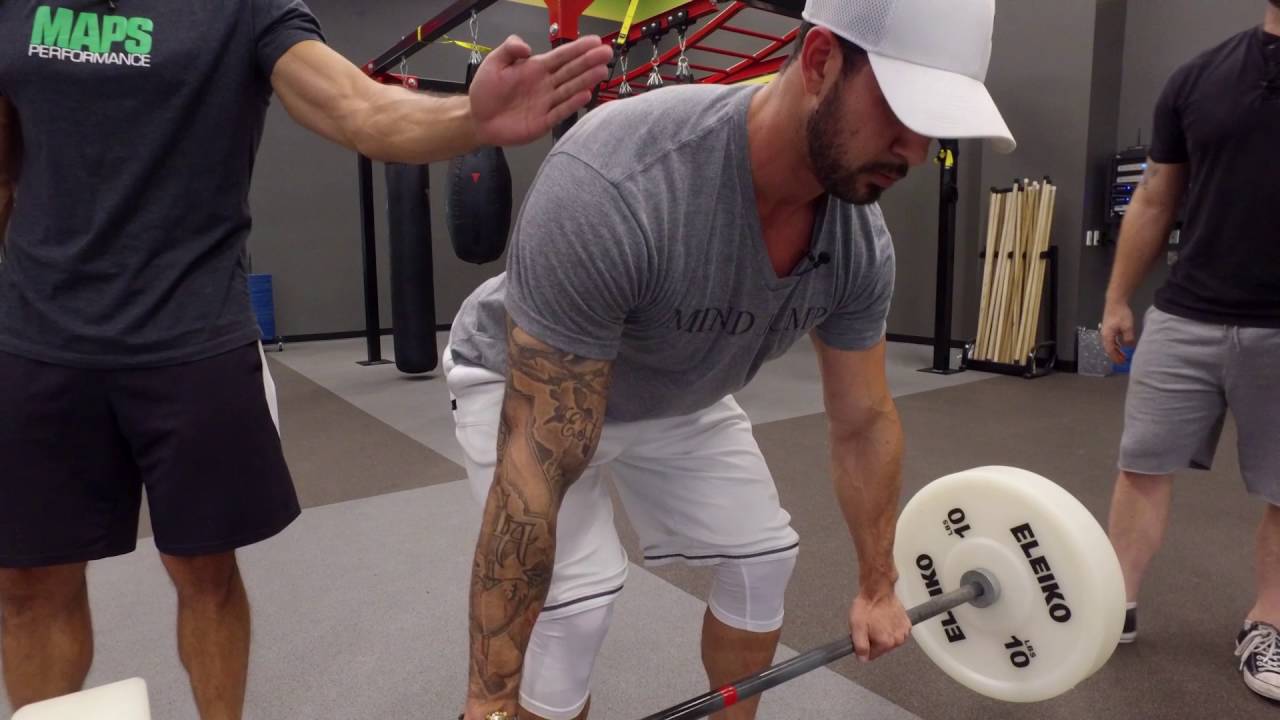Build Your Back with the Bent Over Row  (How to)