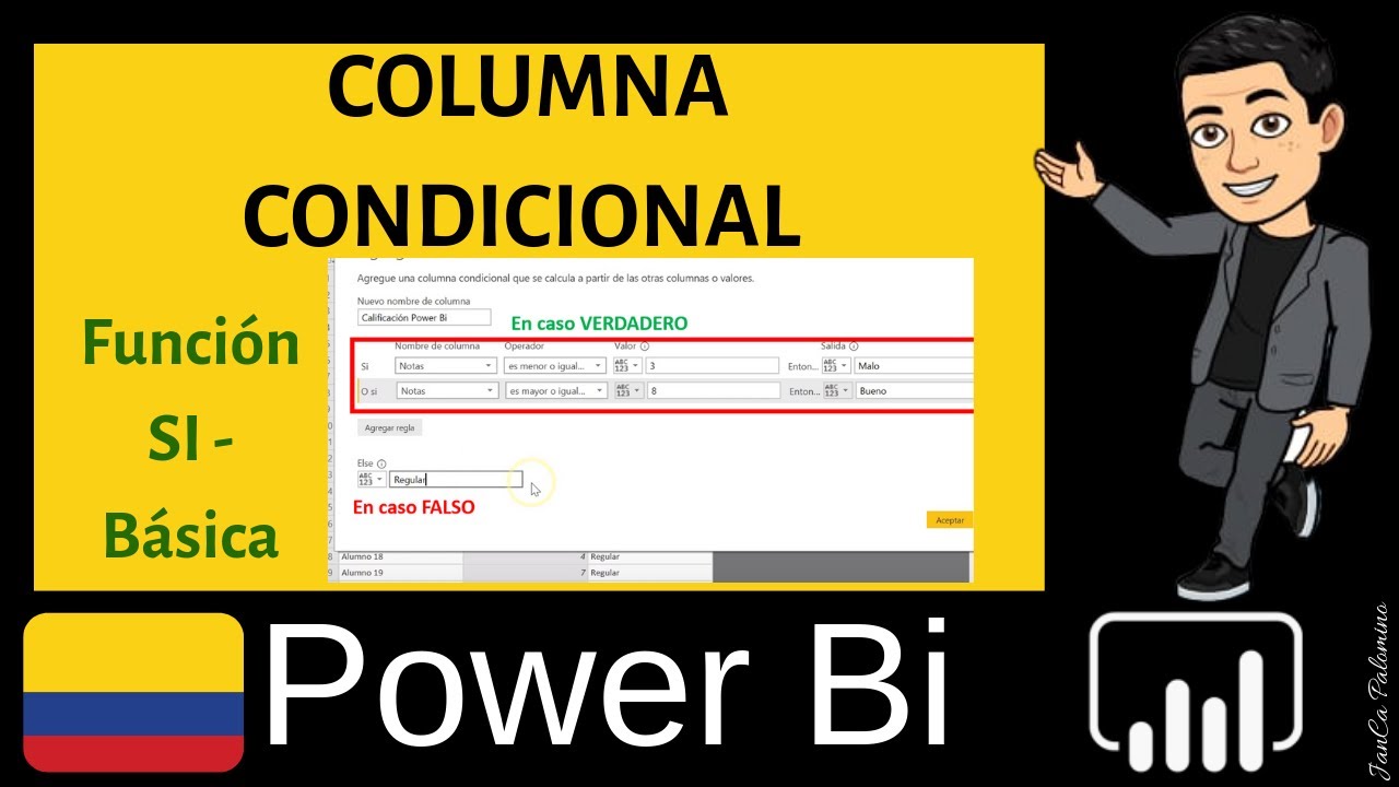 Power Bi Capitulo 15 🔥 Crear Columna condicional en Power Bi | Parecida Función Si en Power Bi