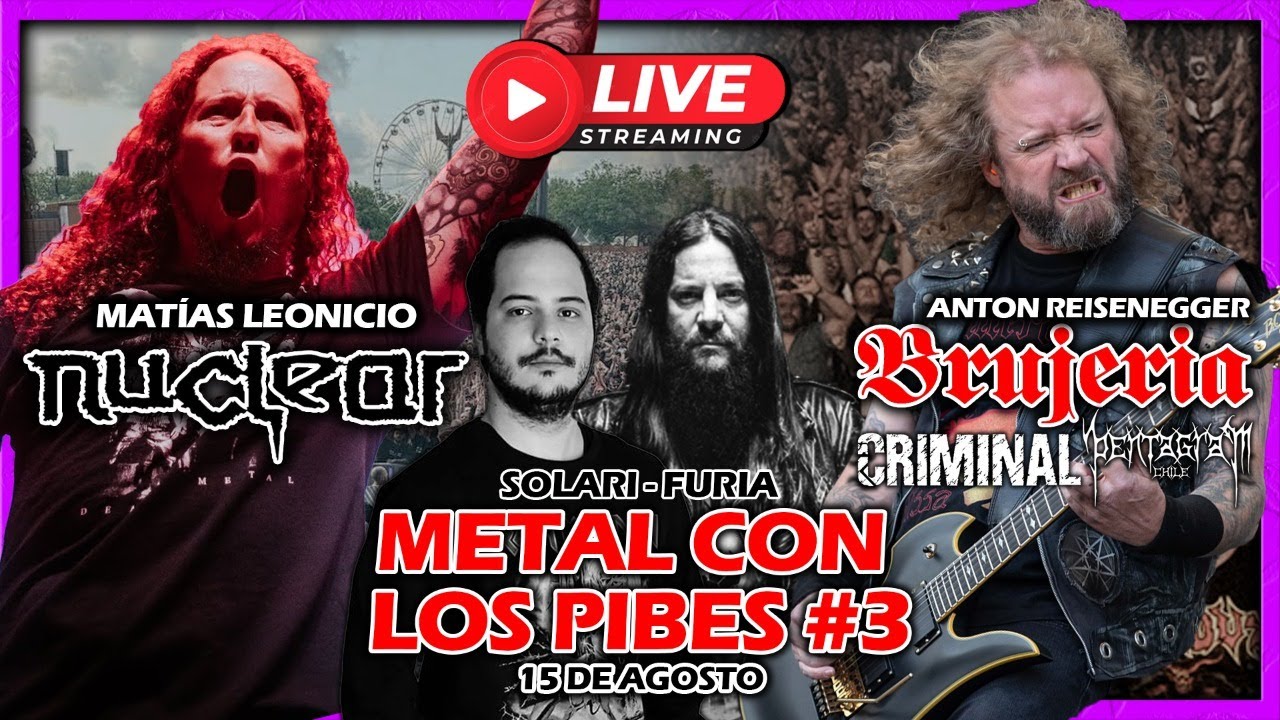 METAL CON LOS PIBES #3 - Anton (Criminal, Brujeria...), Matías (Nuclear)