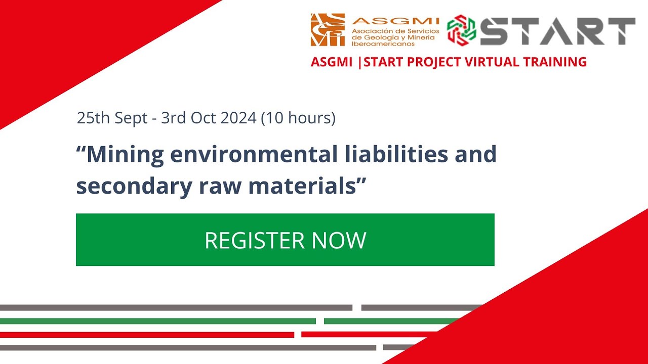 Virtual Workshop “Mining environmental liabilities and secondary raw materials” Sep- Oct 2024