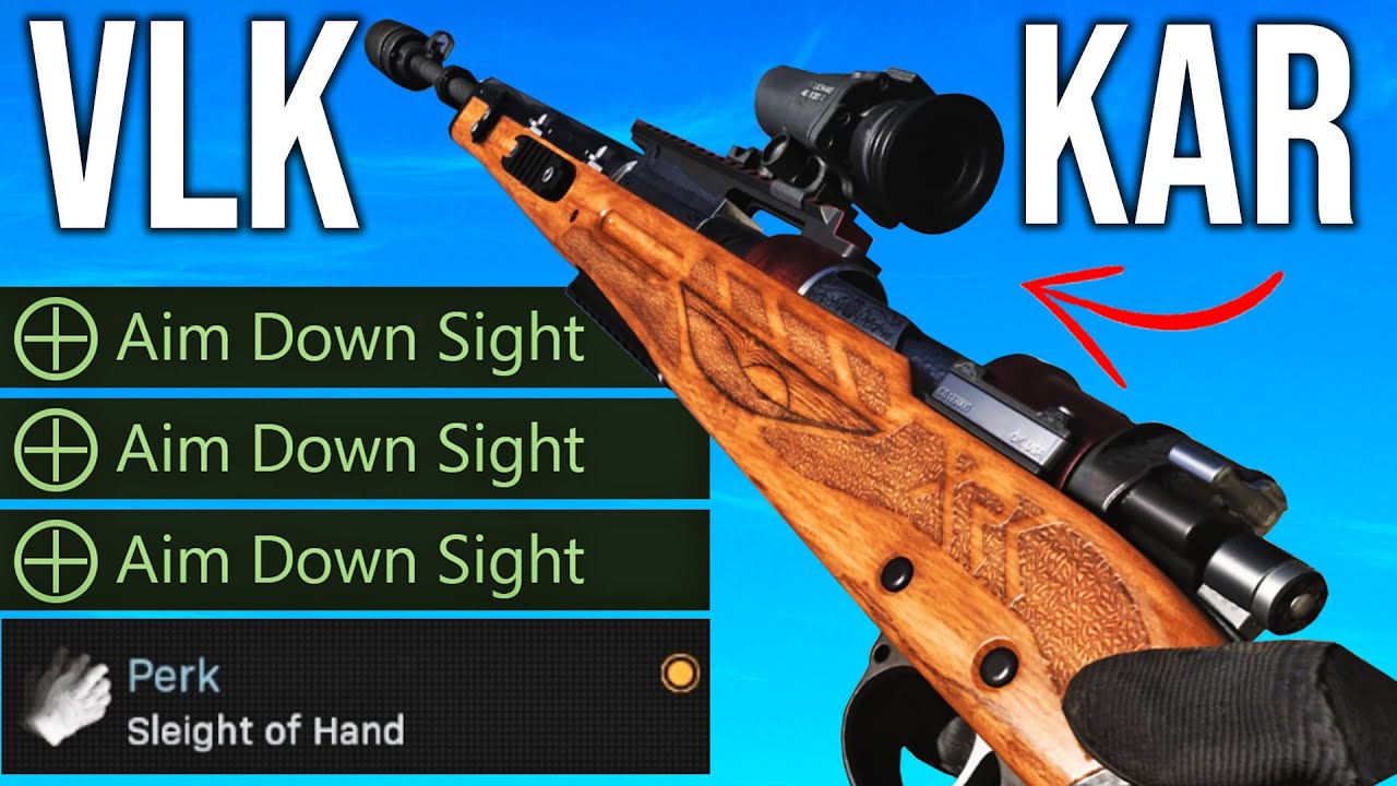 The VLK Kar98 is the FASTEST Sniper on Warzone