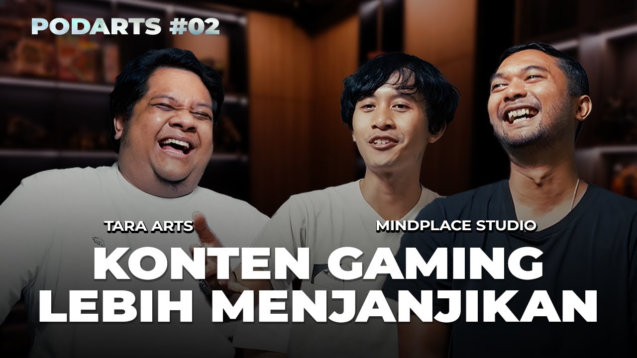 LEBIH BAIK JADI YOUTUBER GAMING DARIPADA KREATOR VISUAL EFFECT!? - PodArts #02