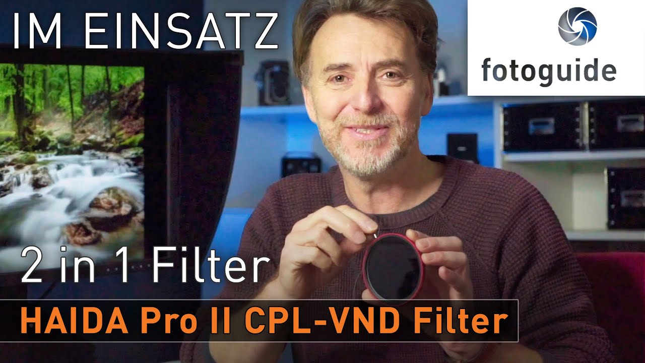 IM EINSATZ   🌑  2 in 1 Filter  🌑  HAIDA Pro II CPL-VND