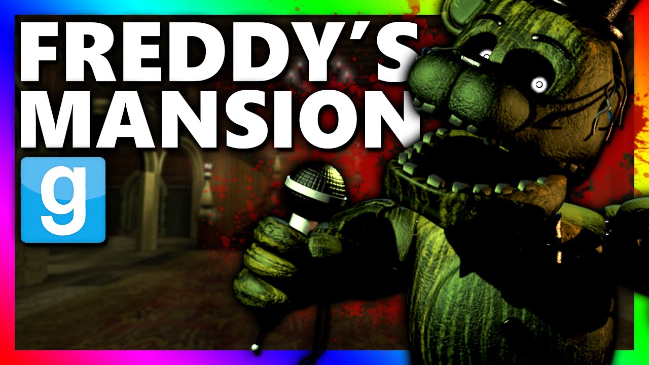 FREDDY'S HAUNTED MANSION!!! | Gmod Horror Hide and Seek (Five Nights at Freddy's)