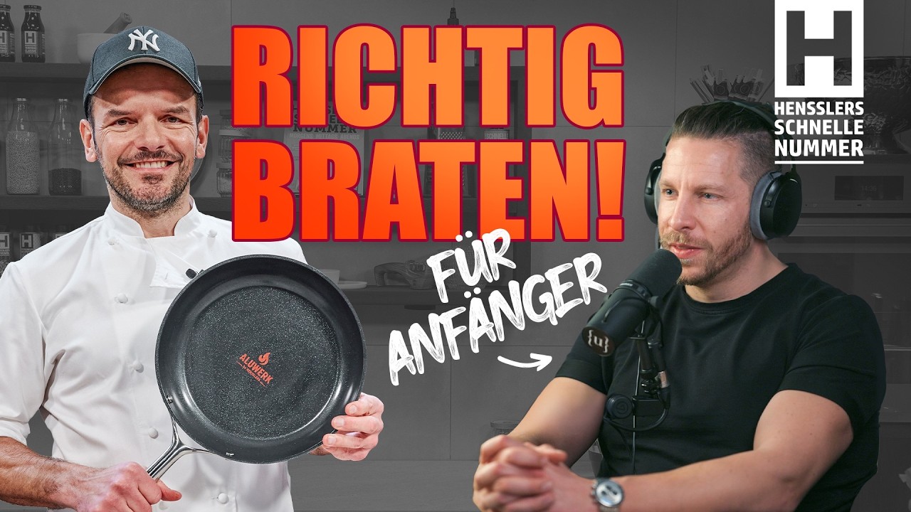 Pfannen-Basics erklärt: So brät man richtig! Nachhilfe für Ben.