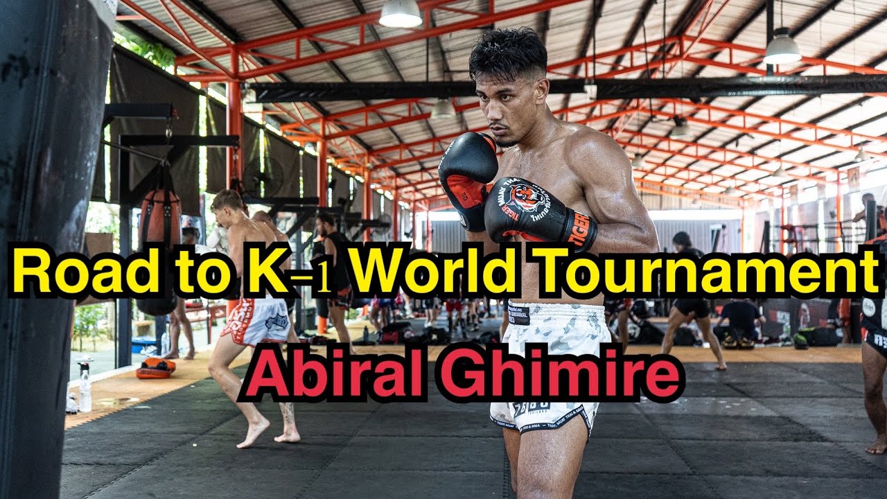 Abiral Ghimire Work Hard Training at Tiger Muaythai | Road to K-1 WORLD MAX 2025