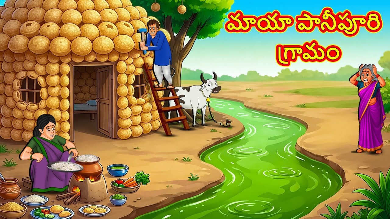 మాయా పానీపూరి గ్రామం | New Telugu Stories | తెలుగు కథలు | Telugu Kathalu | Stories in Telugu