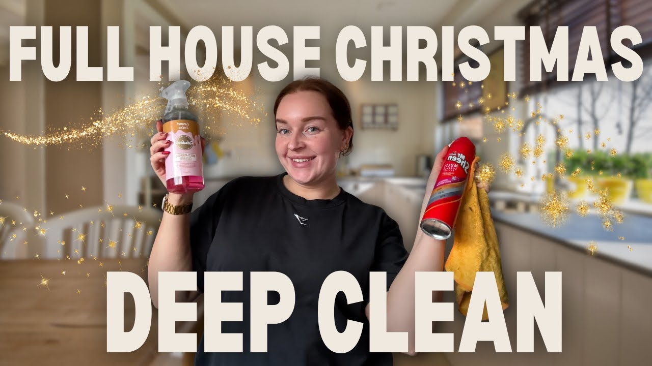 HUGE Full House Pre-Christmas DEEP CLEAN! 🧽🫧🎄✨