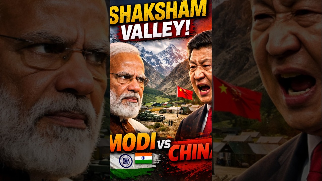 Shaksham Valley Par Naya Tanaav 🔥 | Geopolitics Explained