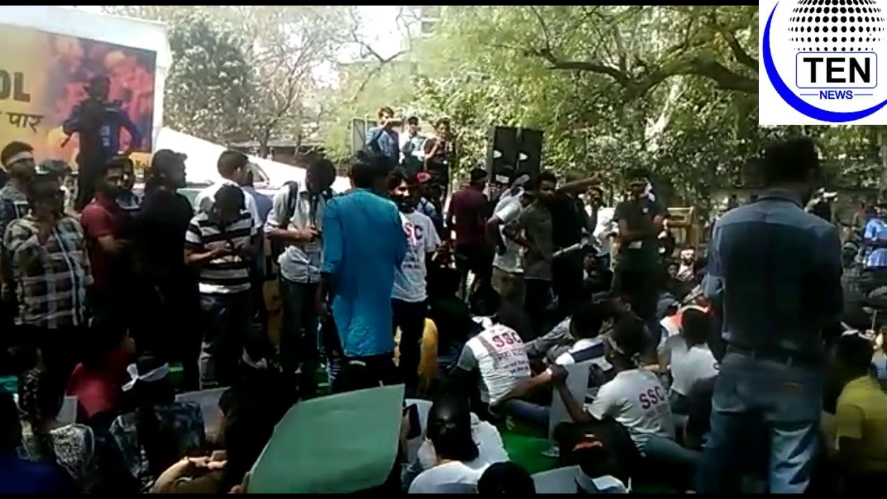 SSC Protest: Yuva Halla Bol at Sansad Marg, Massive Student Led Protest in New Delhi | #SSCScam