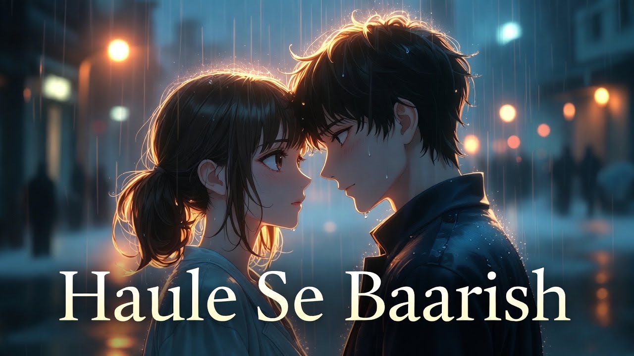 Haule Se Baarish | Romantic Hindi Rain Love Song | Lofi Indie Melody