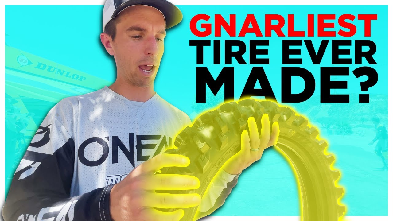 Testing the GNARLY Dunlop tire that Eli Tomac used at Southwick! - Motocross Action Magazine