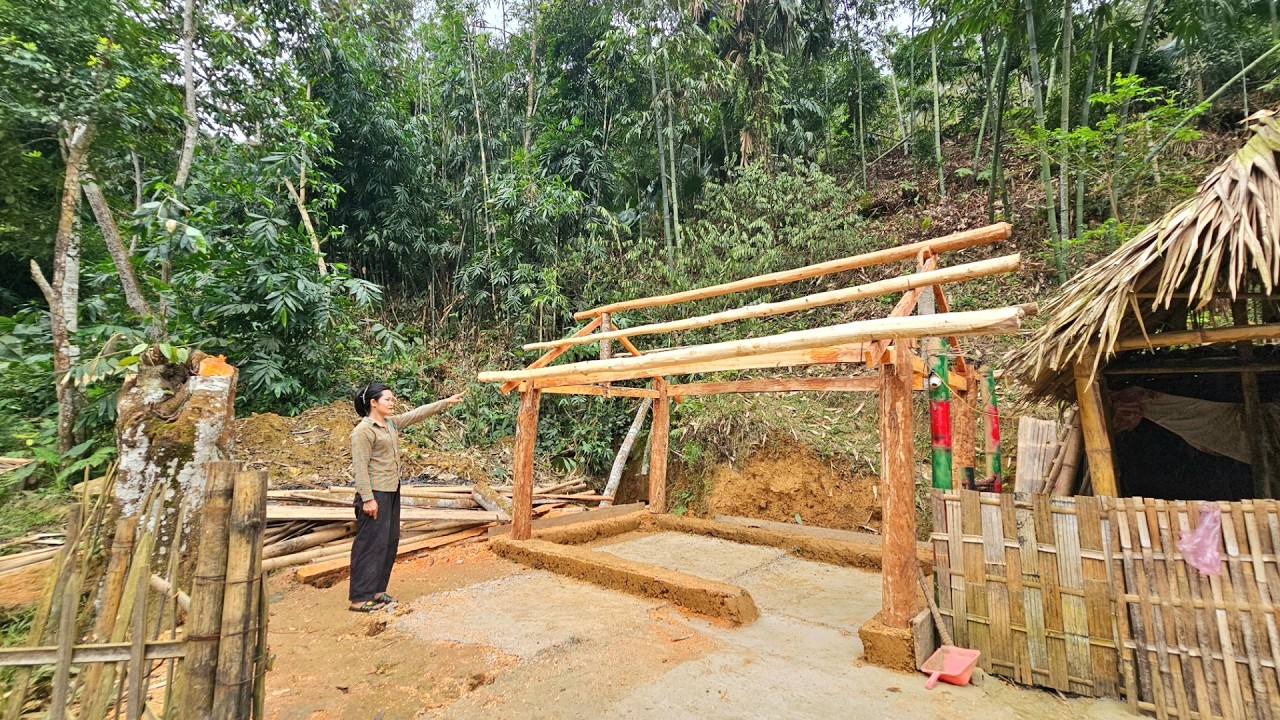 Tieu Nhu is gradually making her dream come true - the landowner and kind neighbors have helped her.