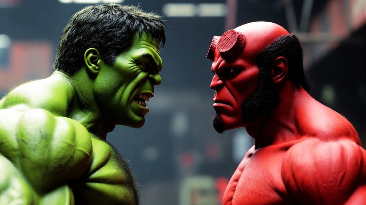 Hulk VS Hellboy - WHO WOULD WIN | LEGENDARY FIGHTS