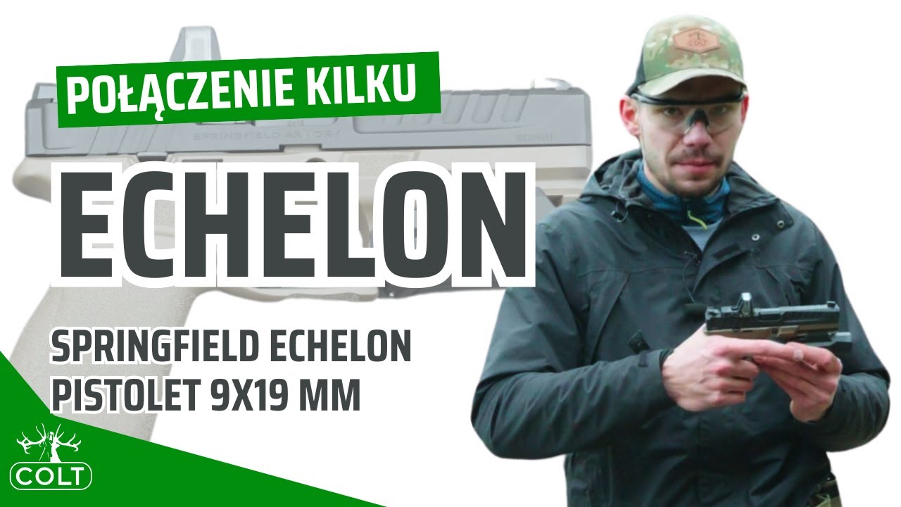 Mieszane geny w amerykańskim pistolecie z Chorwacji - Springfield Echelon