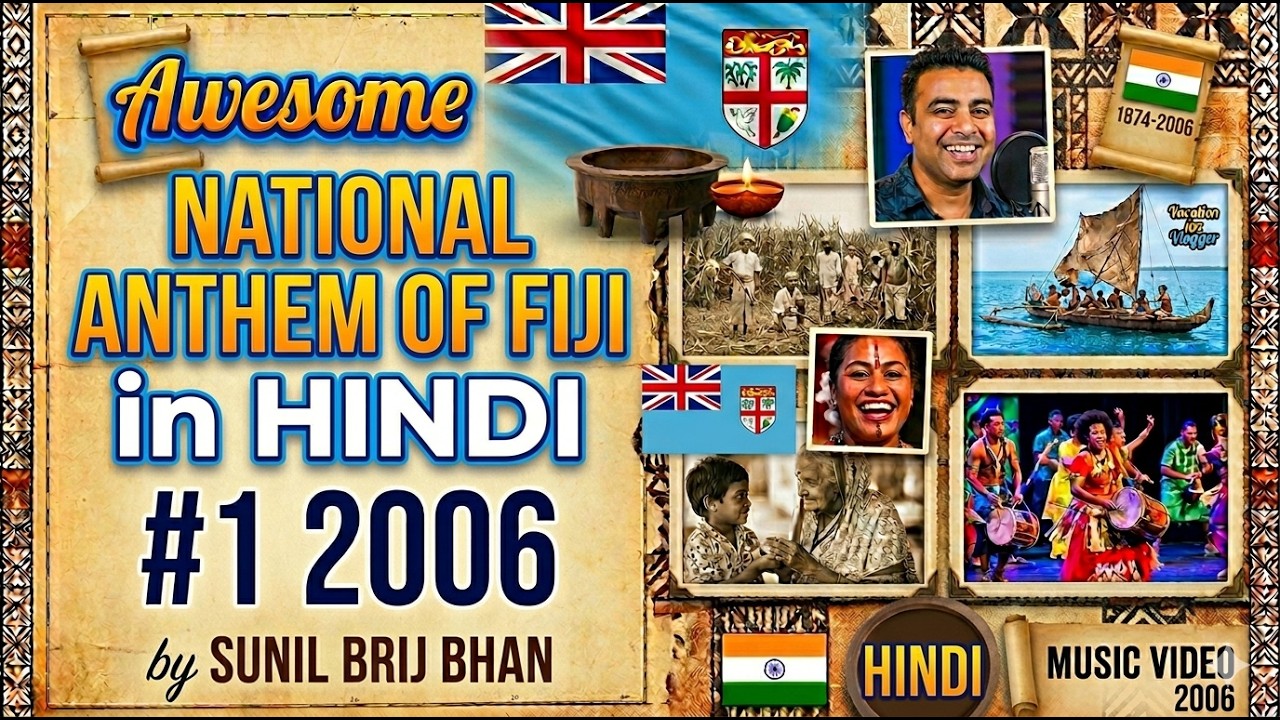 [4K][HD][SD] NATIONAL ANTHEM OF FIJI in HINDI