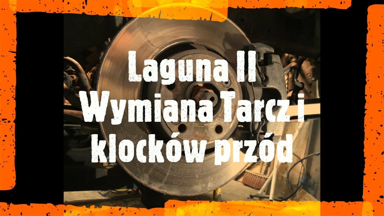 Renault Laguna II Wymiana Tarcz i klocków - przód