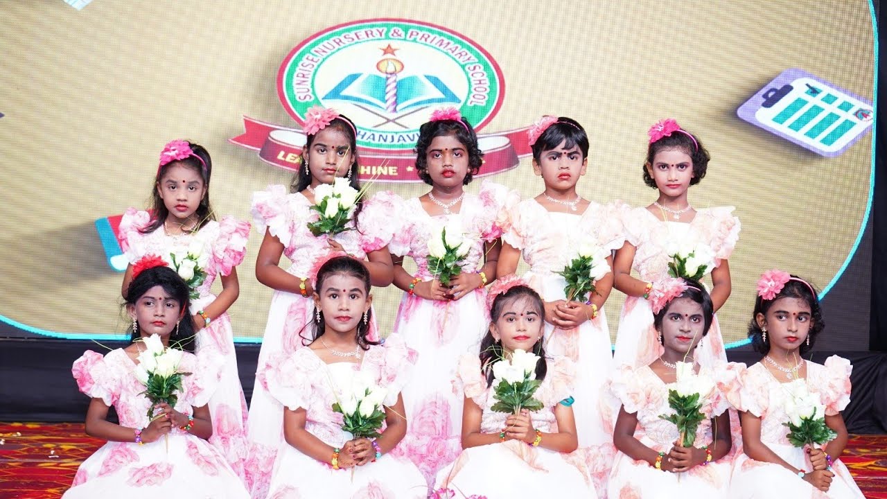 Annual day celebration 2024-2025/Sunrise Nursery& Primary School/SNPS/poovae poovae song /
