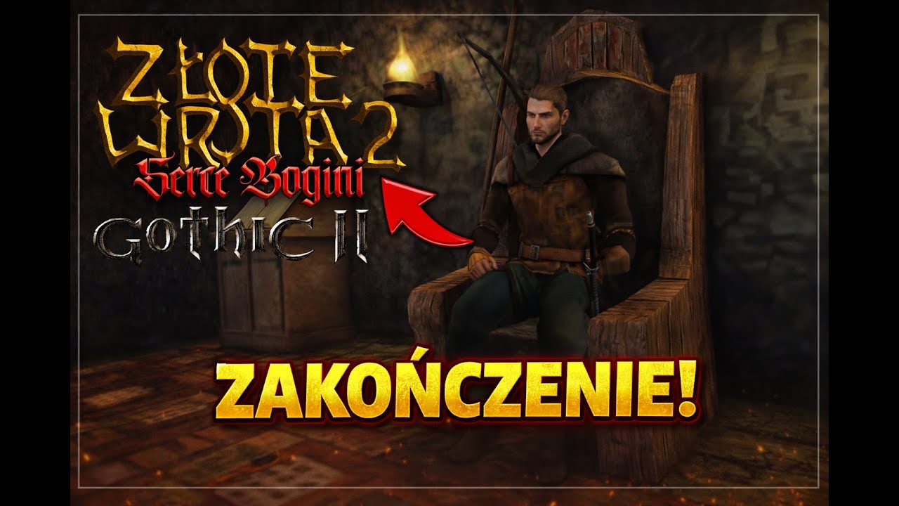 Gothic 2: Złote Wrota 2 | ZAKOŃCZENIE !?🔴 NA ŻYWO.. 