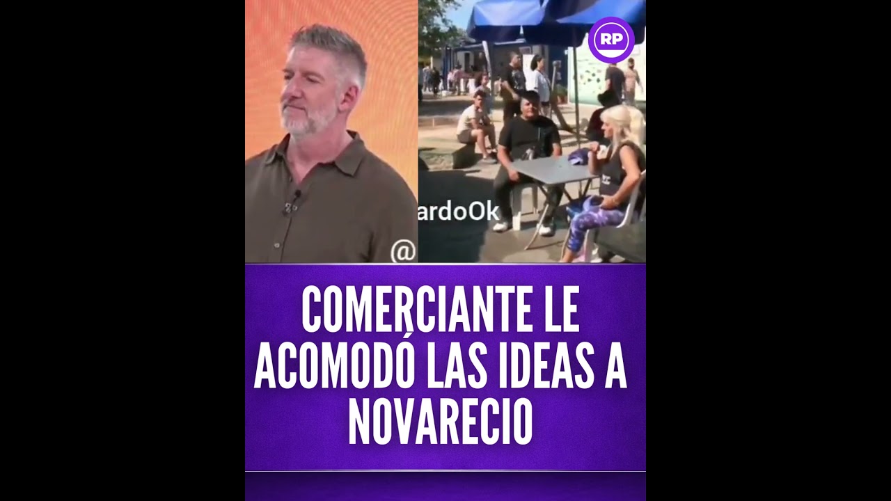 COMERCIANTE LE ACOMOD&Oacute; LAS IDEAS A NOVARECIO