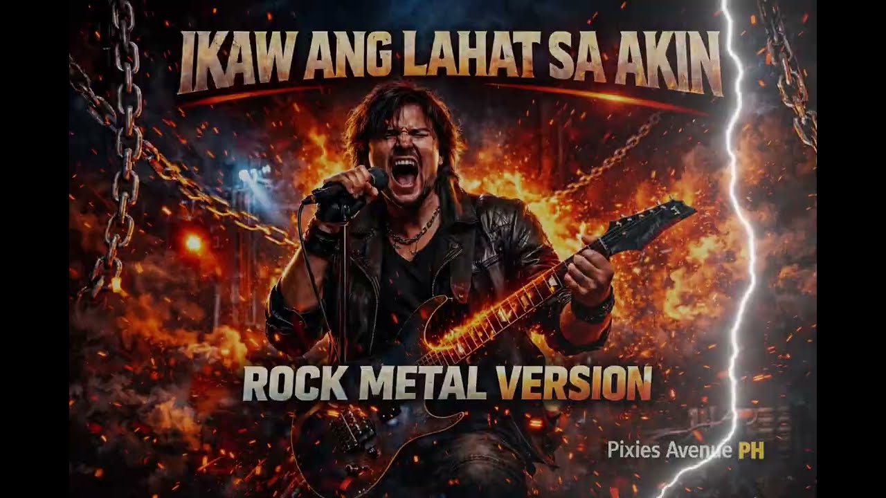 IKAW ANG LAHAT SA AKIN 🔥 Rock Metal Cover | Martin Nievera