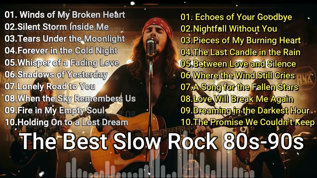 Scorpions, Aerosmith, BonJovi, Led Zeppelin, The Eagles Greatest Hits Slow Rock Ballads