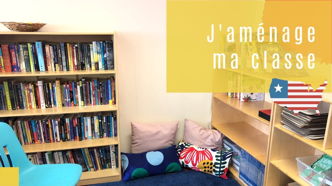 J'aménage ma nouvelle classe