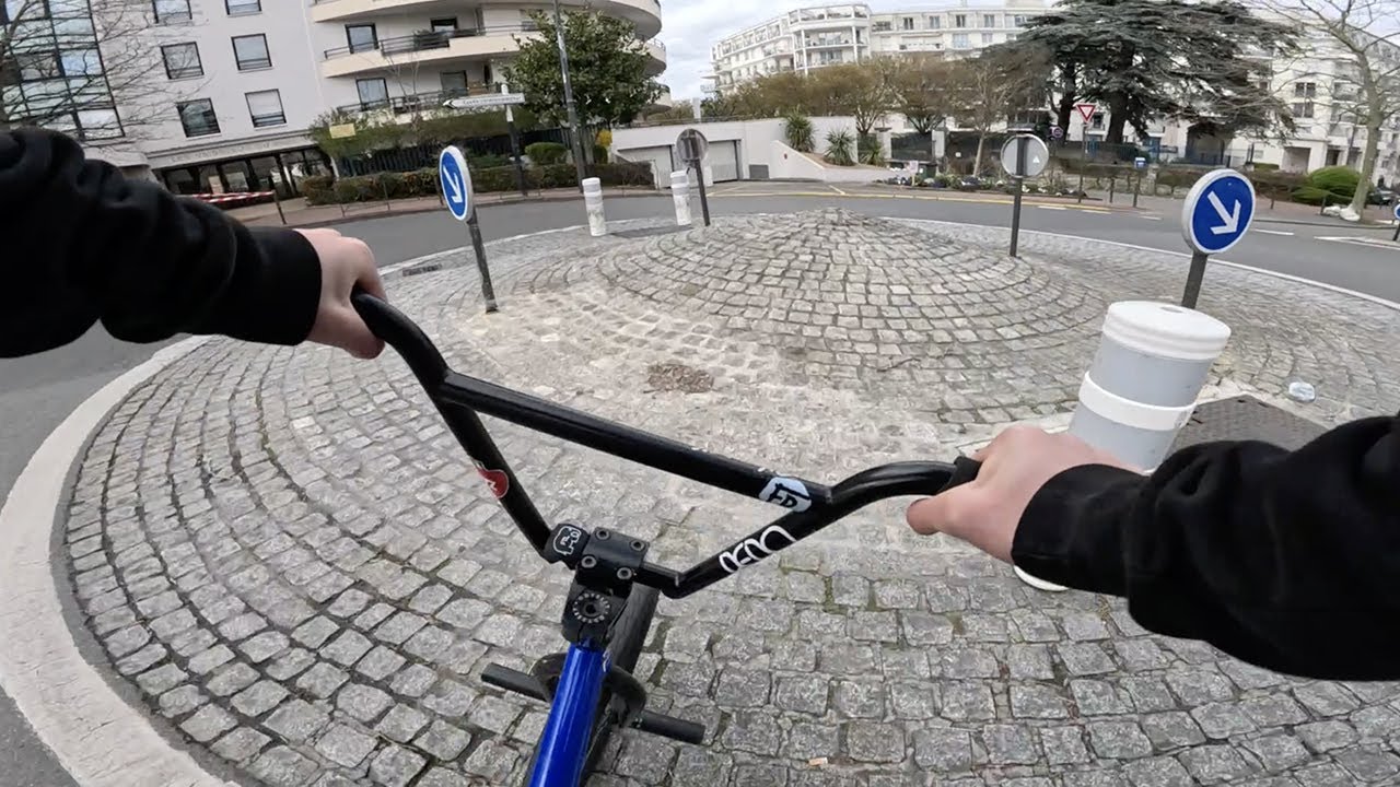 SESSION BMX STREET DANS PARIS !