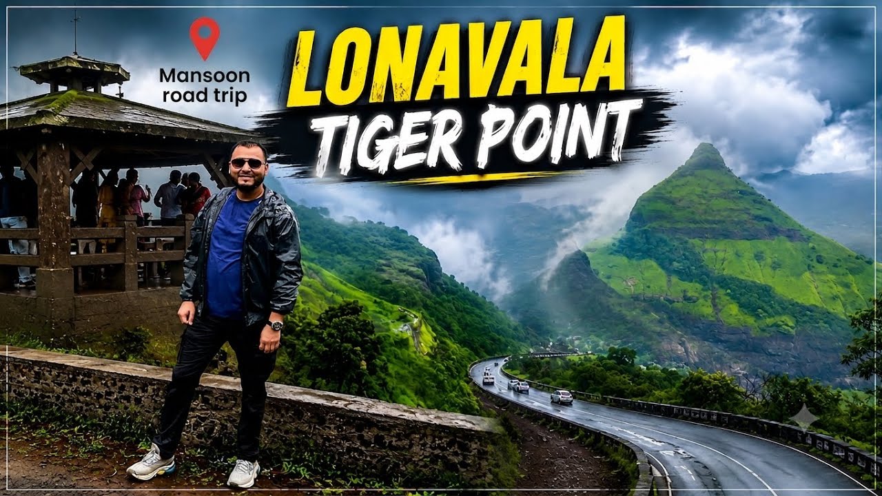 Lonavala Tiger Point 🐯 The Most Scenic Road Trip 🌧️ | Maharashtra&rsquo;s Most Beautiful Monsoon Drive | 