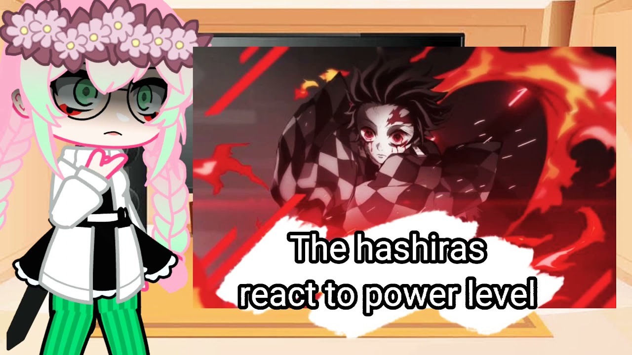 Hashiras react to power level