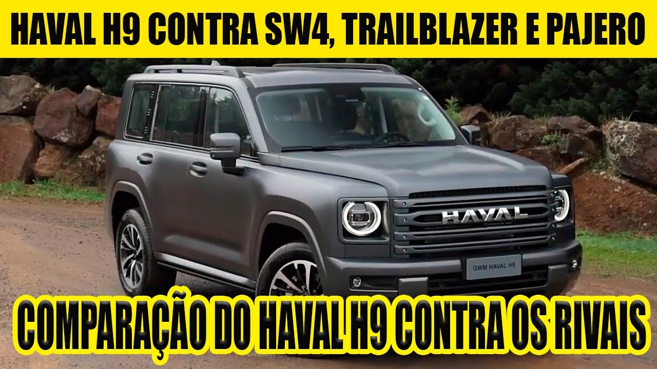 APRESENTAÇÃO DO GWM HAVAL H9 MOTOR 2.4 TURBO DIESEL