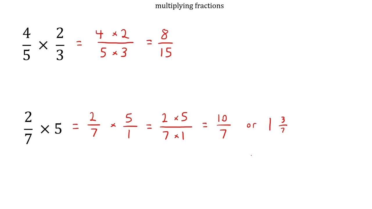 9. Multiplying Fractions