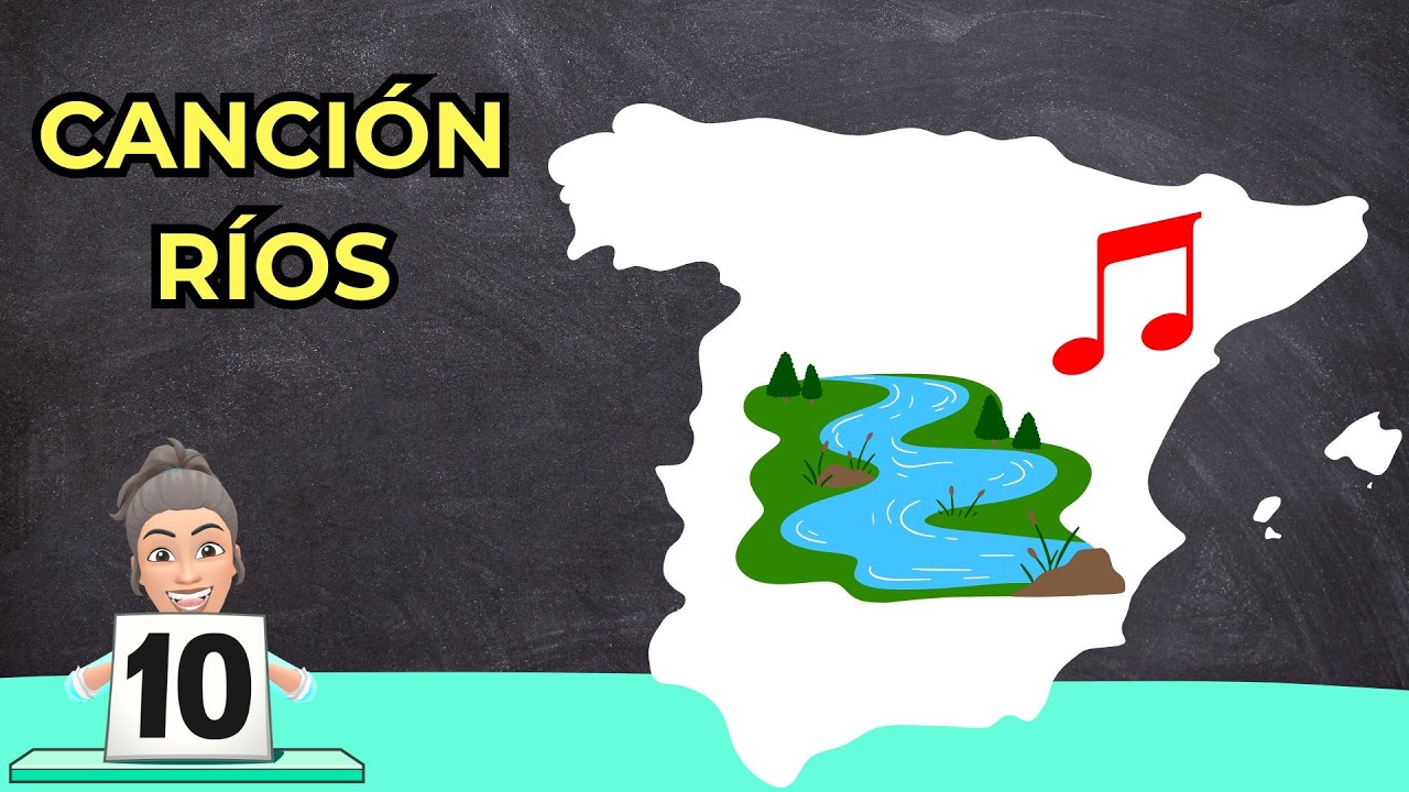 🌊 Los Principales Ríos de España en Canción| Canciones para Aprender Sin Parar  