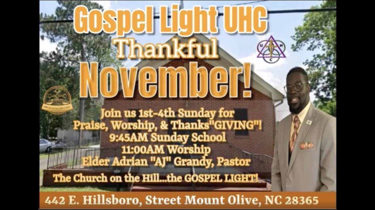 11.16.2025 Morning Worship and Birthday Surprise for Pastor Grandy  