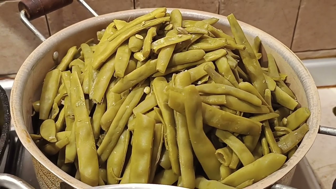 FASOLE VERDE PĂSTĂI FIARTĂ PENTRU IARNA LA CONGELAT SI CĂLITĂ PENTRU SERVIT ACUM 🍽️🫛