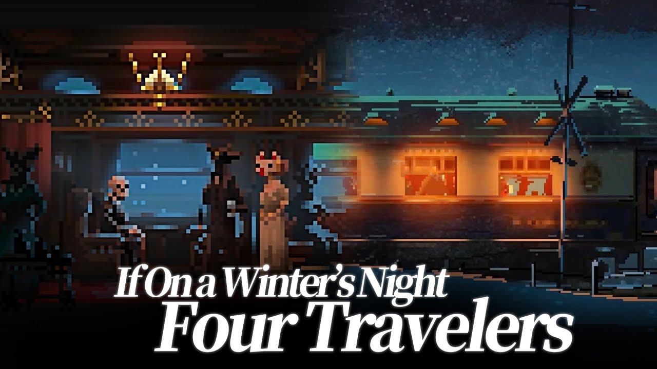 1929년, 설원의 기차, 기묘한 가면무도회 - If on a winter's night four travelers 1편
