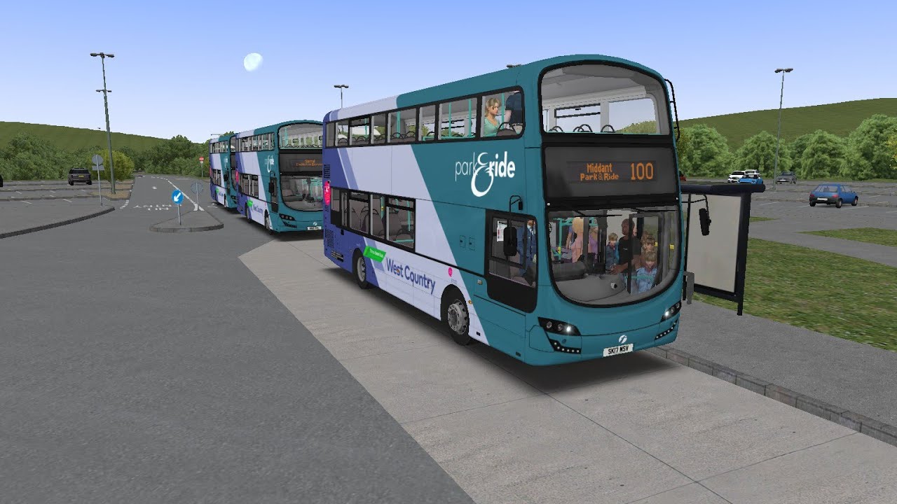 OMSI 2: MasterBus Gen 3 B5LH  |100 Middant Park & Ride Circular (Westcountry 3)