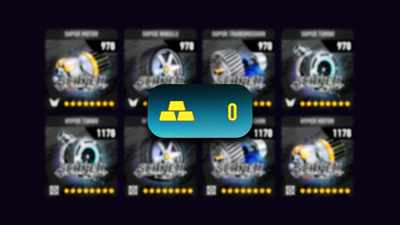 BUYING 8⭐ HYPER & SUPER BLACK PARTS (INFLATION) POOR LATER (0 GOLD LEFT) 😭 | NFS: No Limits (TU 076)