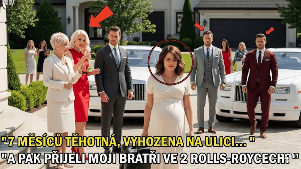 Vyhodil těhotnou manželku kvůli milence. Pak ale přijeli její dva bratři miliardáři!