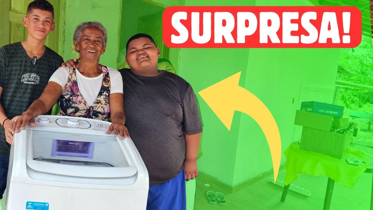 VISITA COM SURPRESA PARA PATRICK E FAMÍLIA❤️