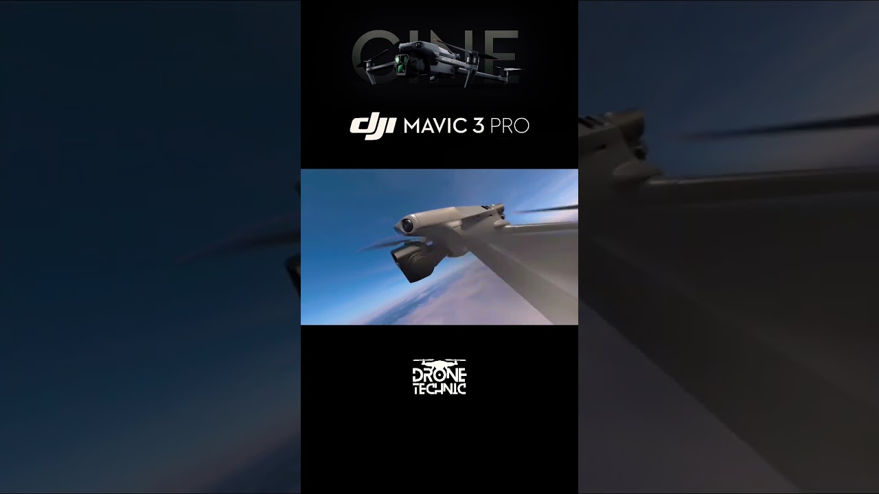 3 Cameras in Drone DJI Mavic 3 Pro