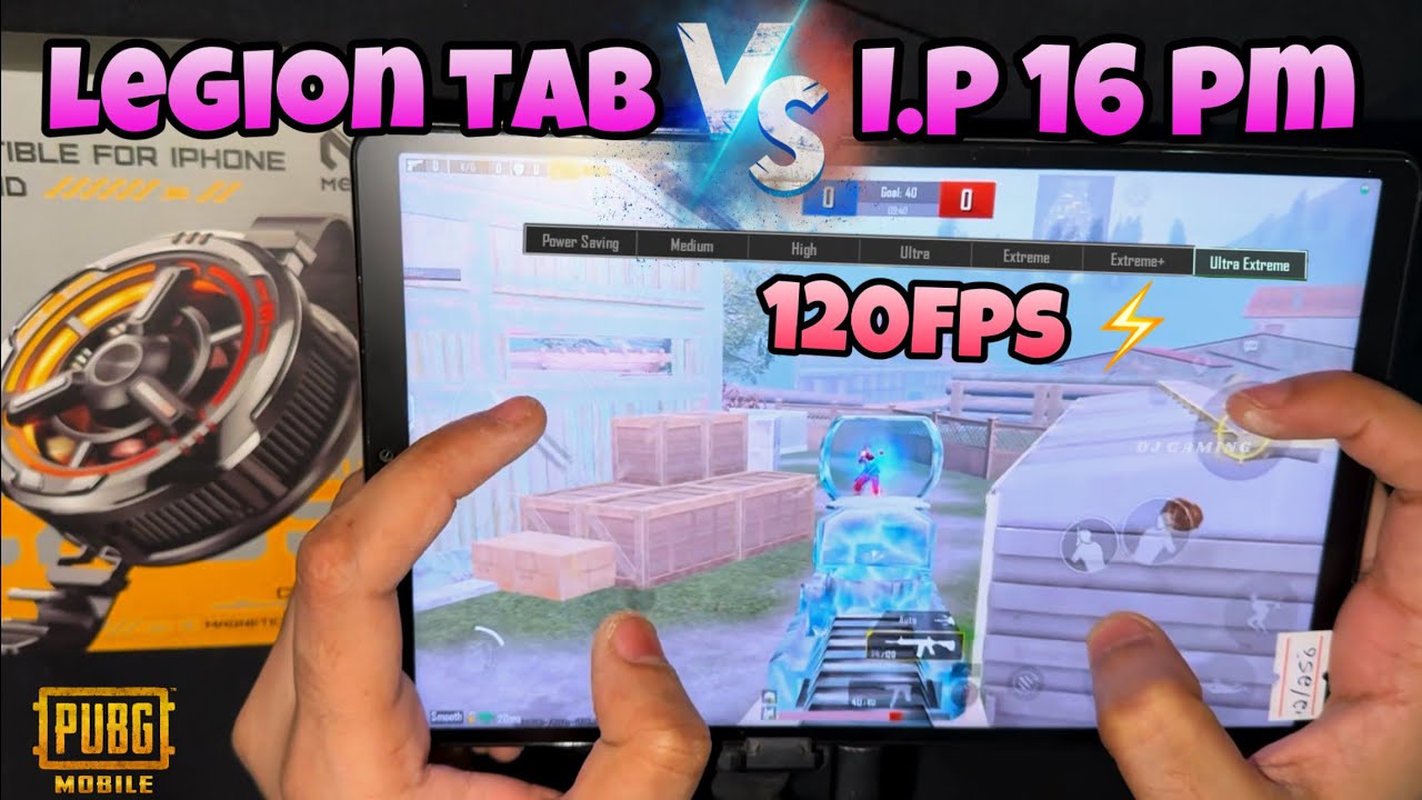 Lenovo Legion Tab 120fps Vs iPhone 16 Pro Max 120fps 1v1 Test 🔥😮