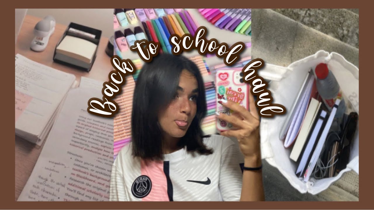 HAUL BACK TO SCHOOL 2022\23 pt 1 (collab StationeryPal)