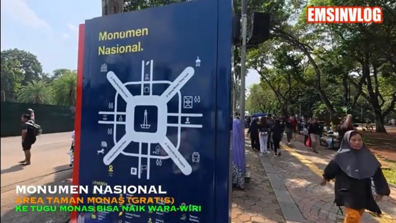 MONAS EKSPLORE Part 1 Seru pakai DJI OSMO 5 PR0 #wisatajakarta #monas #osmoaction5pro 