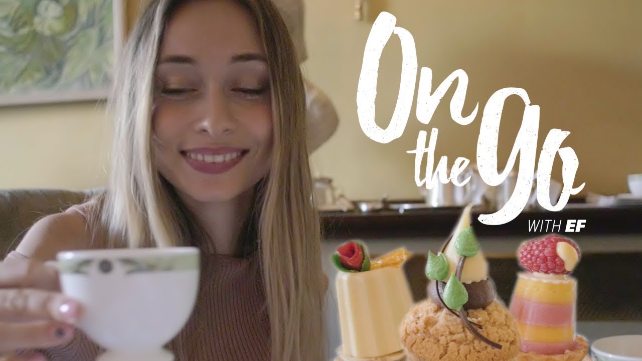 Maria enjoys artsy Afternoon Tea in Dublin – On the go with EF #53