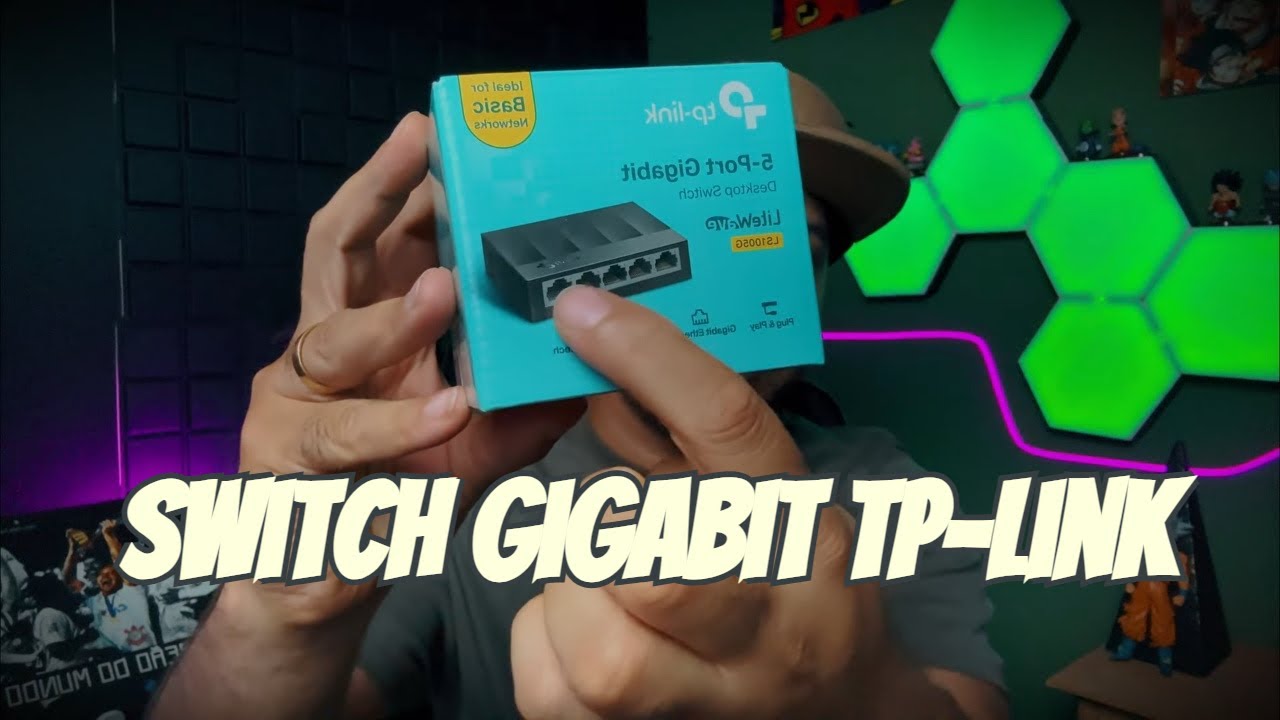 MELHOR SWITCH GIGABIT CUSTO-BENEFÍCIO PARA SUA REDE! (TP-Link LS1005G)