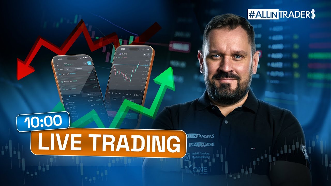 🔴GRAMY NA GIEŁDZIE NA ŻYWO! (Trading, Forex)